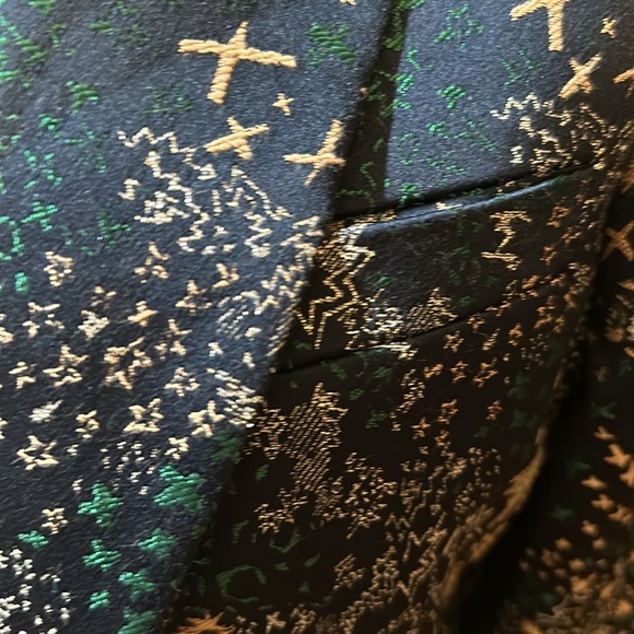 Zadic & Voltaire Navy - size 36 ZADIG & VOLTAIRE
Printed Notch Lapel Jacket - Picture 7 of 13